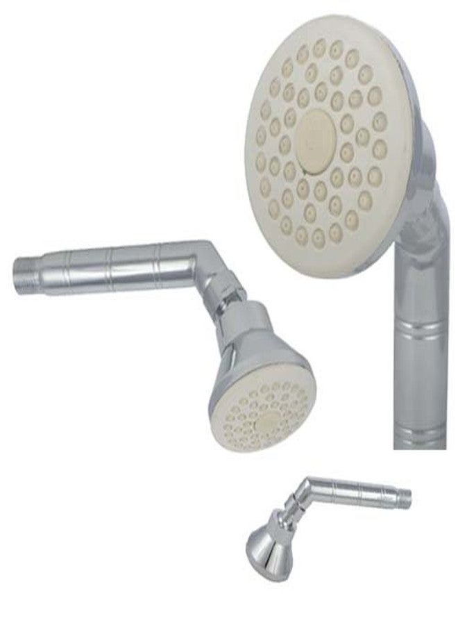 SHRUTI Hand Shower With SS Flange (10 cm x 6 cm x 2 cm, Multi color, 5111) - Image 1